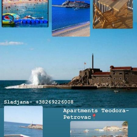 Apartments Teodora Obala Петровац Экстерьер фото